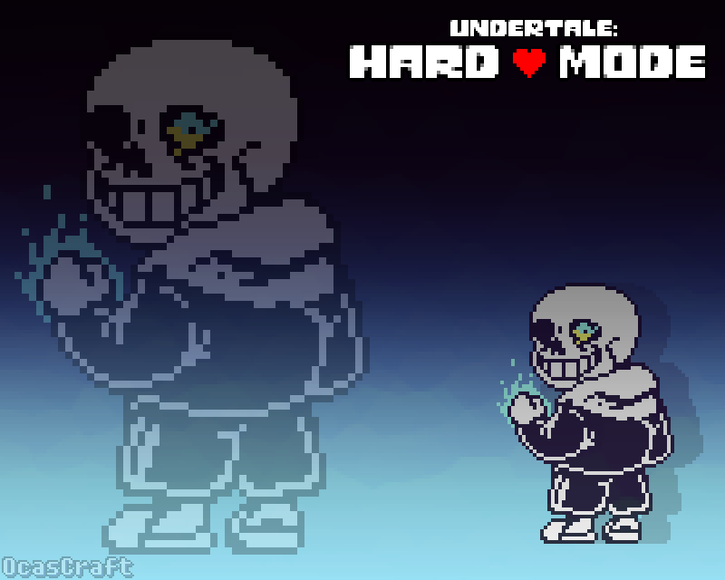 hard Mode sans (ask before using) : r/Undertale