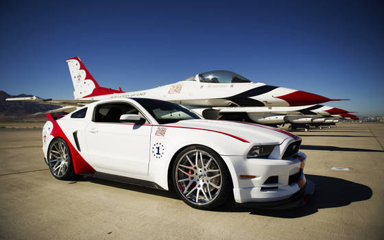 2014 U.S. Air Force Thunderbirds Ford Mustang