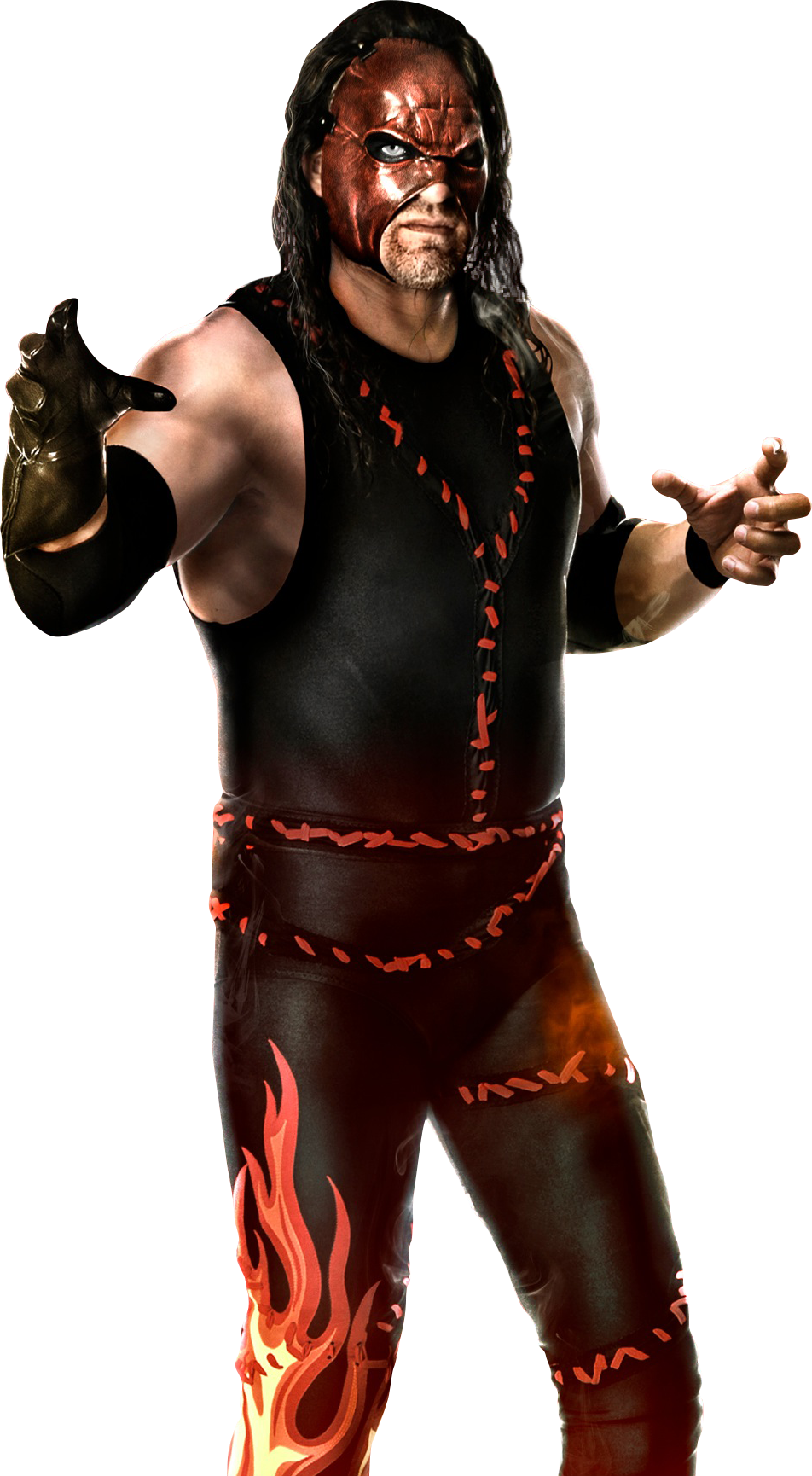 WWE 2K14: Kane Render Cutout