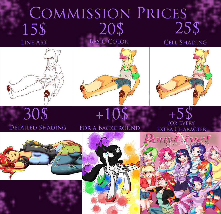 Commission Prices