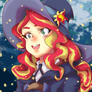 My Little Witch Academia Sunset Shimmer