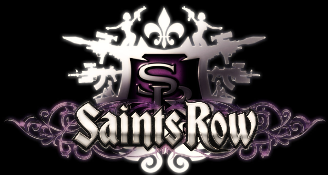 Saints Row Logo Combination Wallpaper