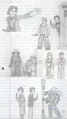 Doctor Who Sketches - Doctor, Doctor, Doctor