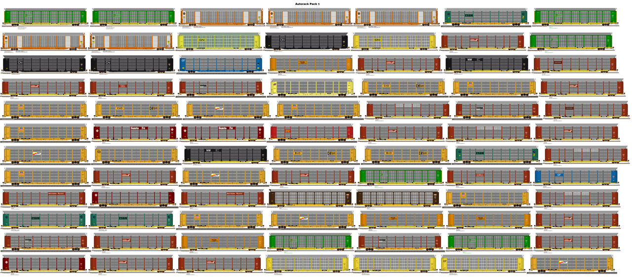 Autorack Pack 1 V1.0 by trainfan4449 on DeviantArt