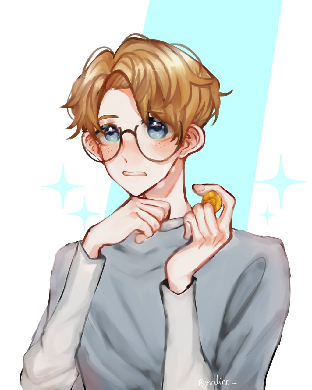 Identity V Fan Art Lucky Guy Normal Skin By Jendino On Deviantart