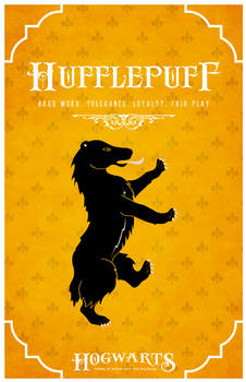 House Hufflepuff Poster