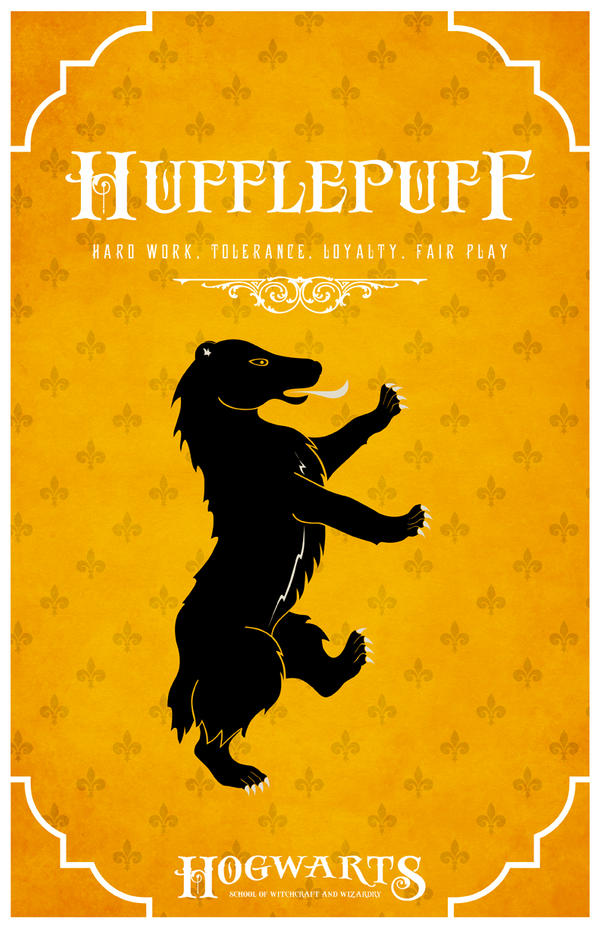 House Hufflepuff Poster