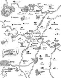 Birmingham fantasy map