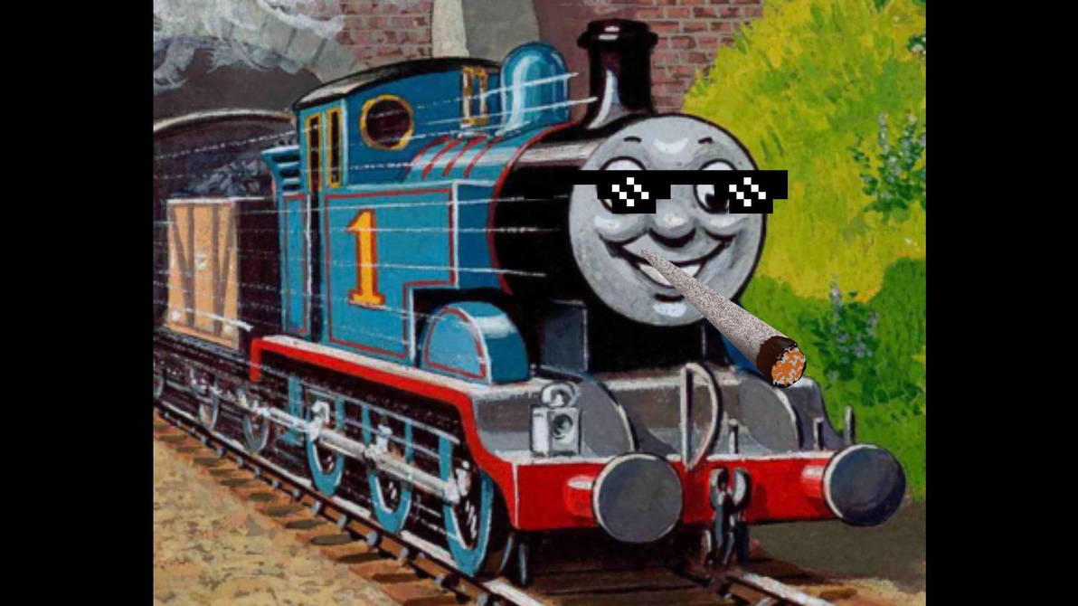Railway series/rws Thomas the dank engine by patychavo on DeviantArt