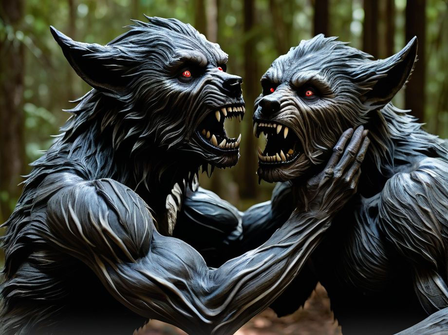 Werewolves together on a hike by Tangoindiawhiskey on DeviantArt