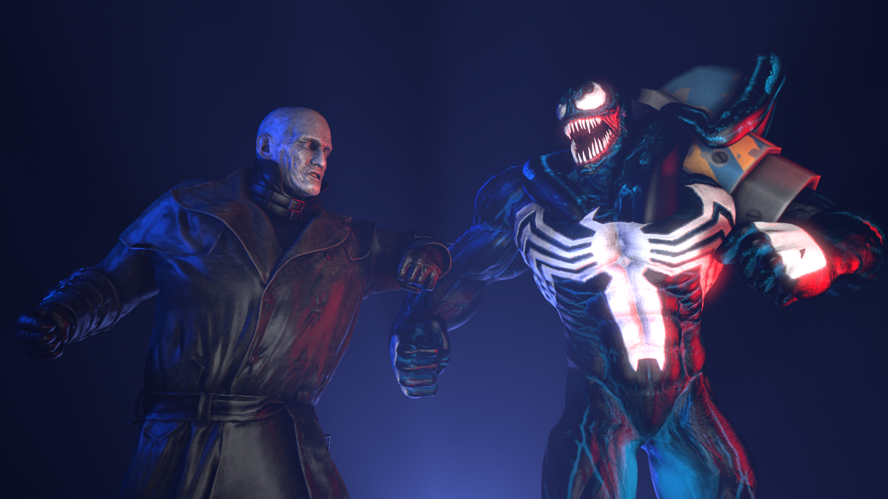 Nemesis vs Mr.X by GODZILLA3000Da on DeviantArt