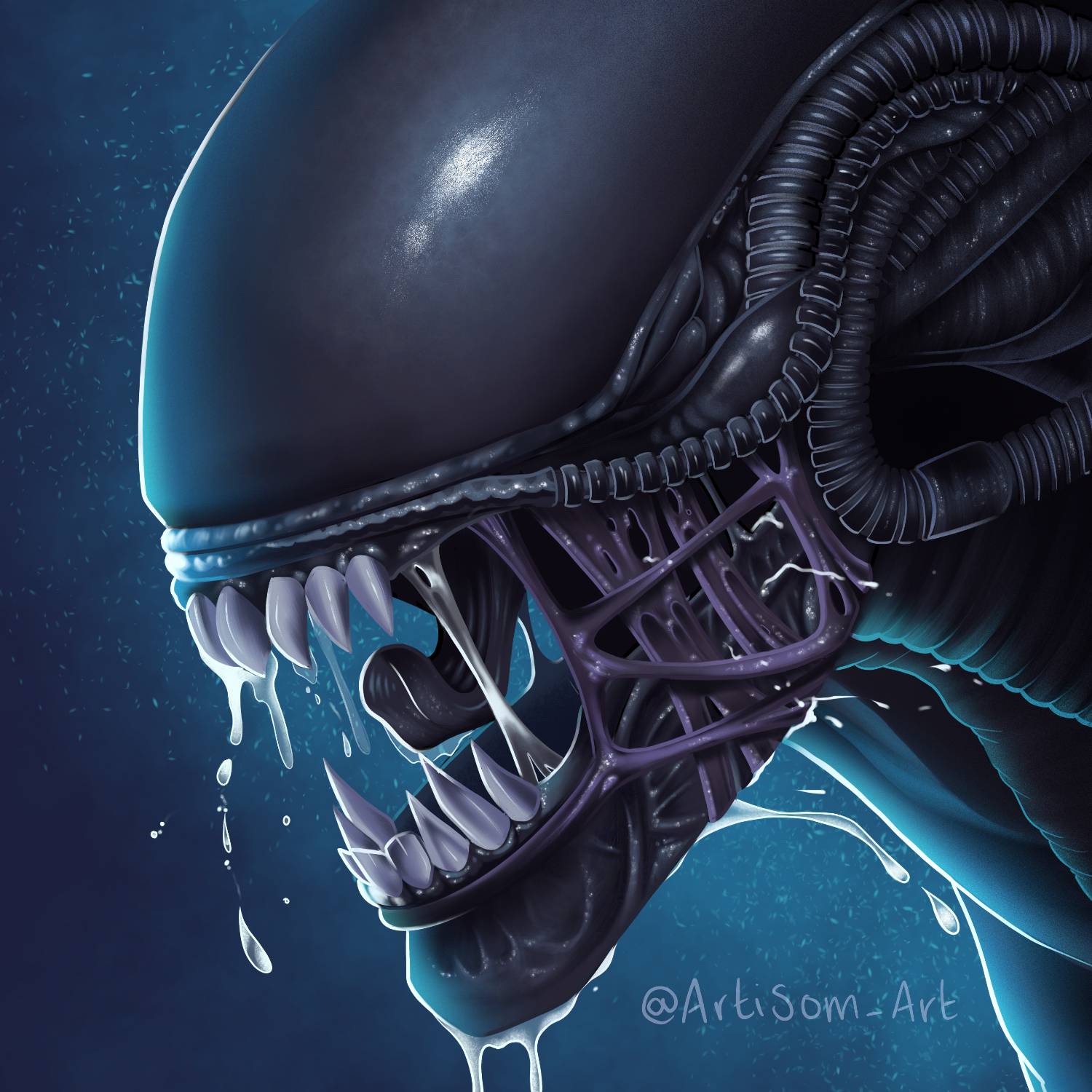 Xenomorph Alien Vs Predator by ArtiSom on DeviantArt