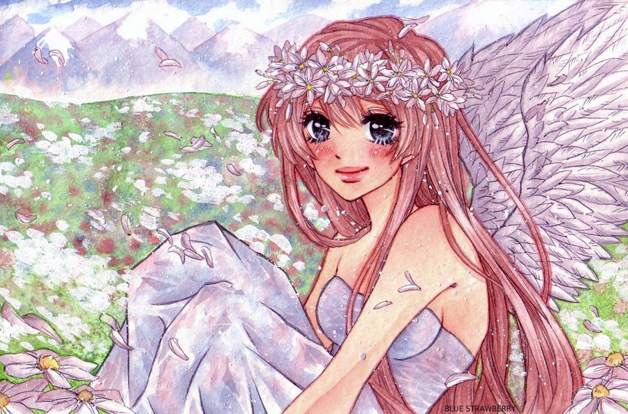 Angelic Spring angel of spring by BlueStrawberry94 on DeviantArt