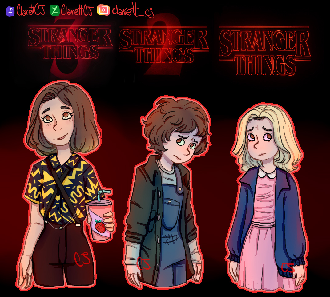 Stranger Things Evolution Stranger Things - Eleven by ClarettCJ on DeviantArt