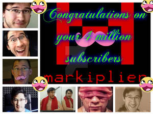 Markiplier and his 4 million Subscribers