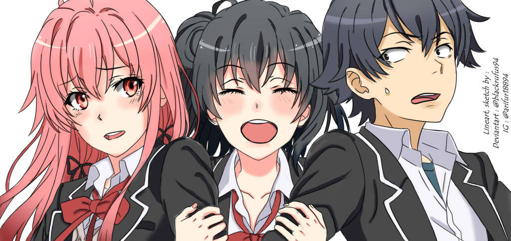 Oregairu by NtibroAs on DeviantArt