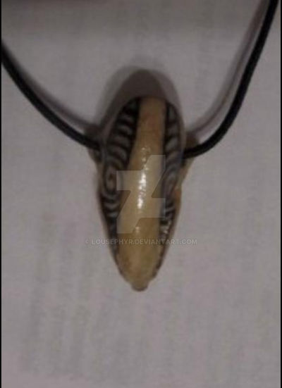 Ostrich Claw necklace