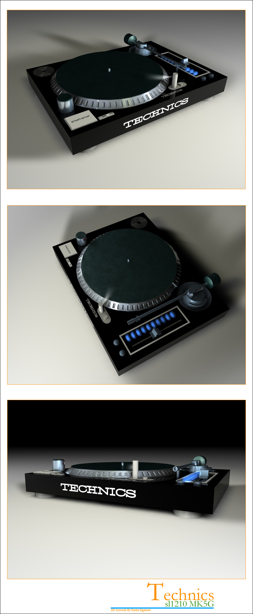 Technics SL1210 MK5G Turntable