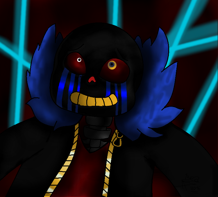 Error Sans Rage Undertale-- Error Sans by BeatrizSketch on DeviantArt