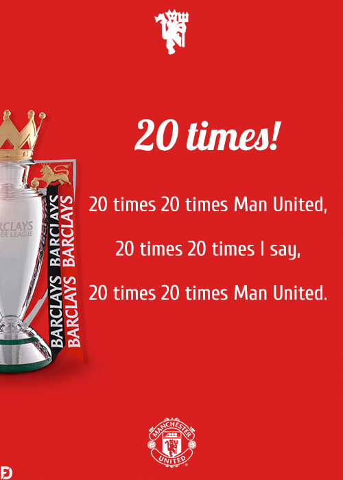 Man United 20 TIMES By Fristajlere On DeviantArt man-united-20-times-by-fristajlere-on-deviantart