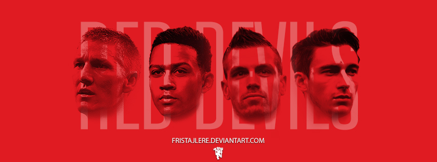 Schweinsteiger, Depay, Schneiderlin, Darmian