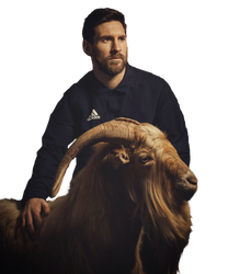 Lionel Messi x Goat Render