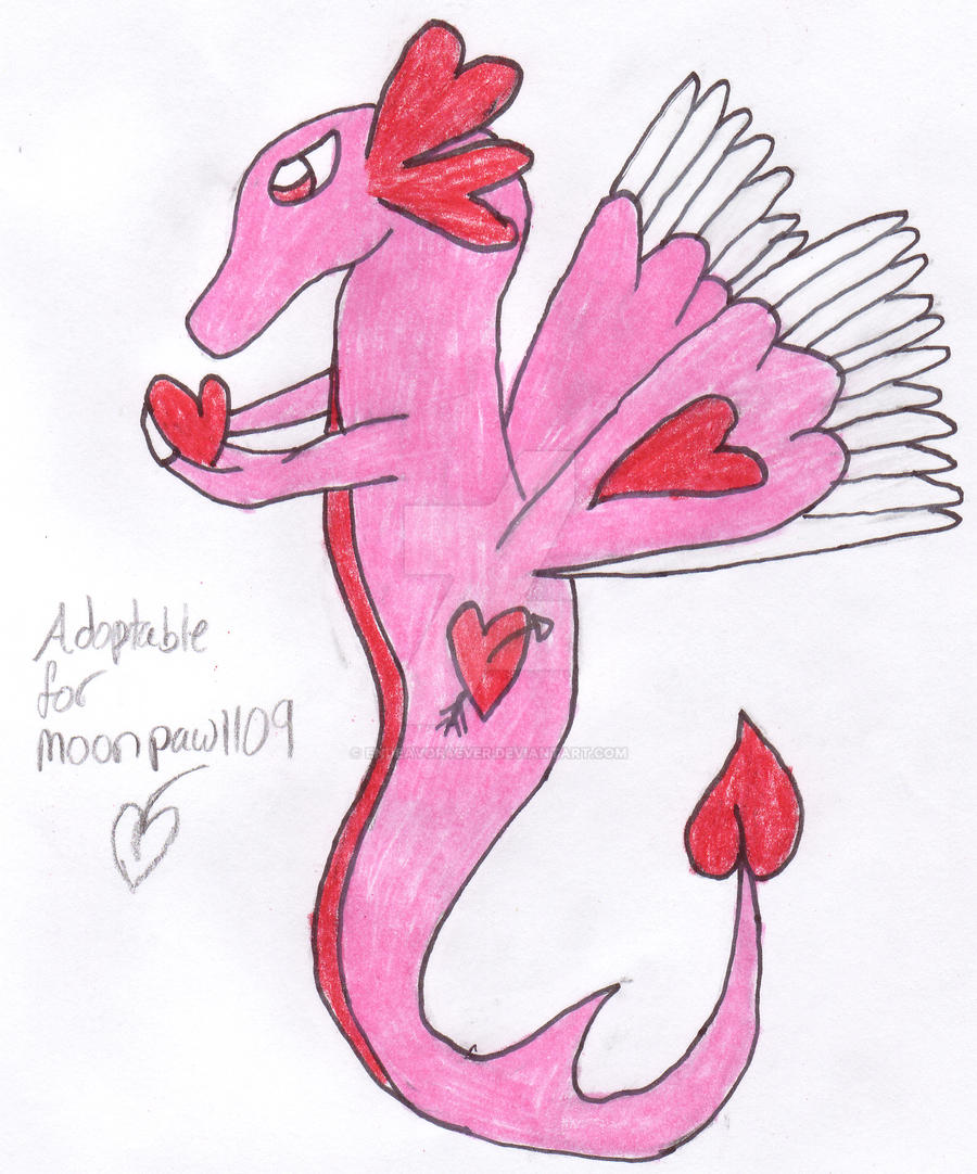 Valentine dragon hatched