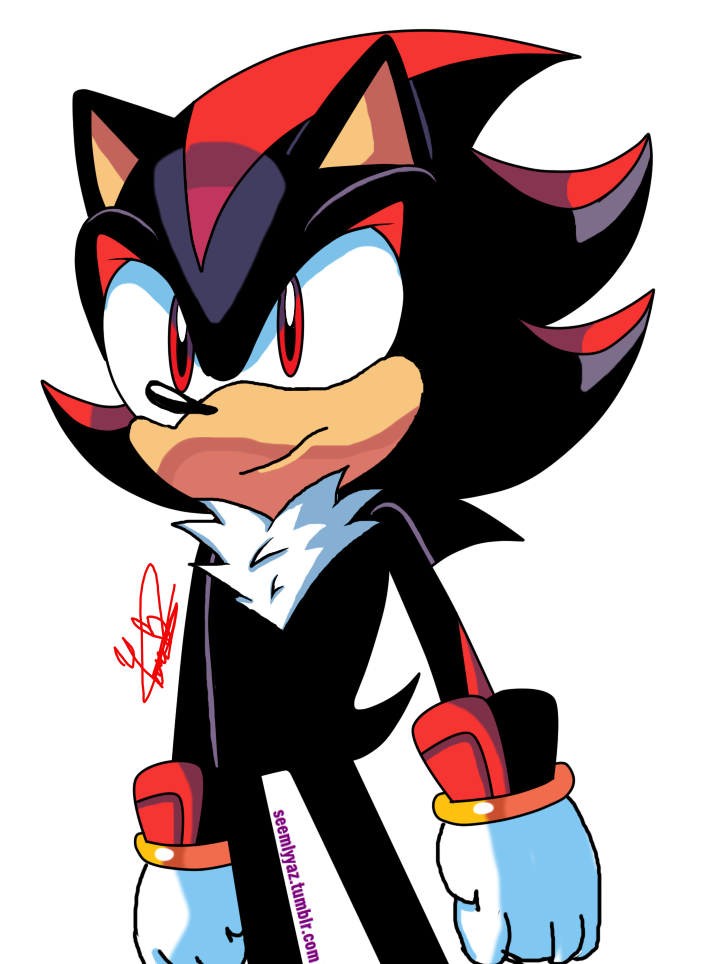 shadow (Archie sonic) by GemYazz on DeviantArt