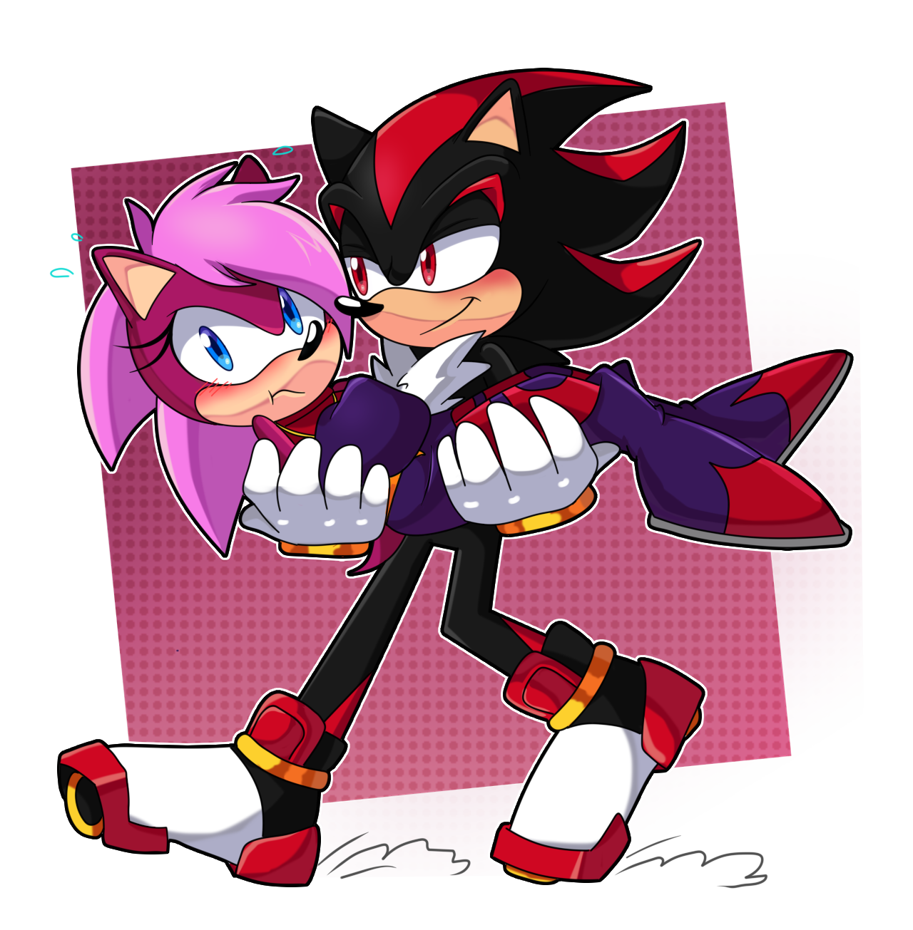 Comm Shadow x Sonia by GemYazz on DeviantArt