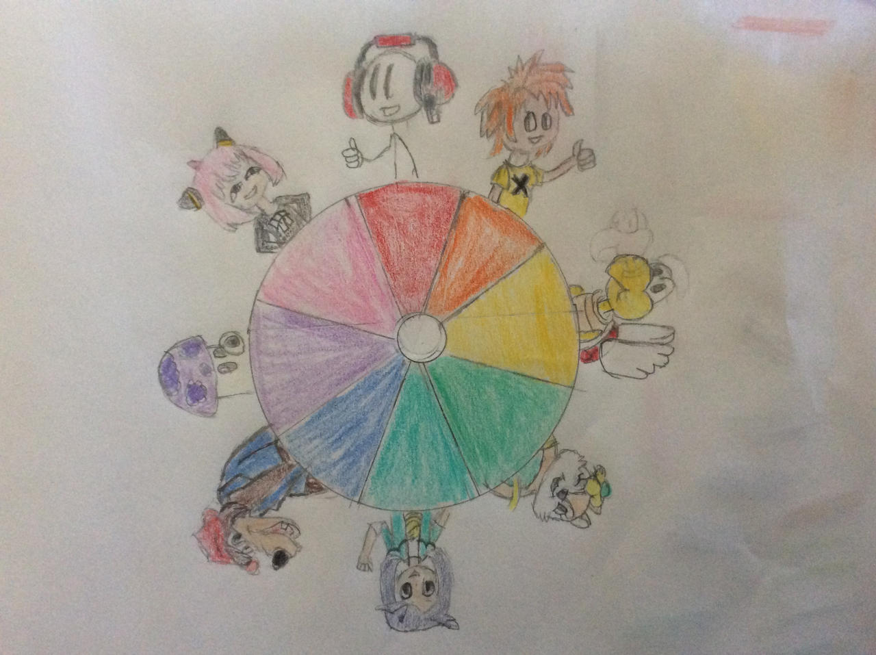 The Color Wheel by puffshroomdoes on DeviantArt