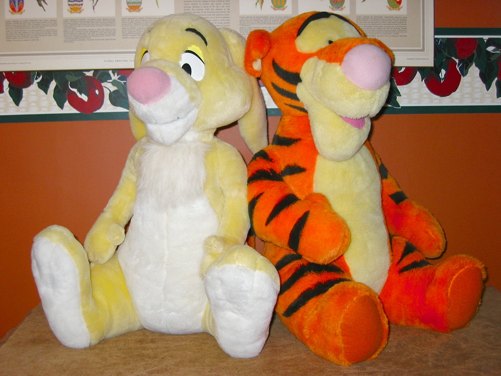 Rabbit and Tigger Too by ledgema on DeviantArt