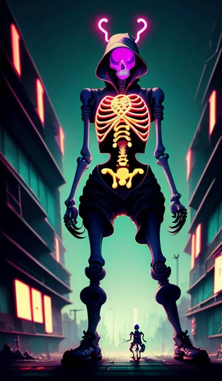 Punk Skeleton Using Computer Cyberpunk Skeleton by YoshiroSebastian on DeviantArt