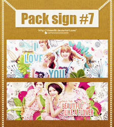 Pack sign #7 (Tell me if u want psd)