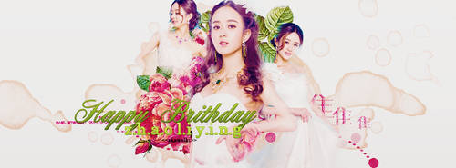 HAPPY BIRTHDAY TO ZHAO LI YING