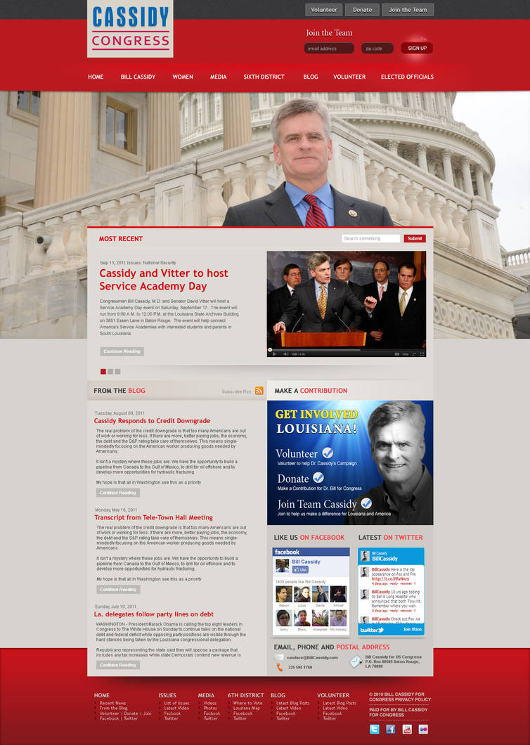 Senator Website