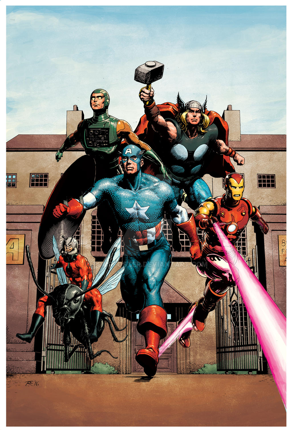 Avengers Commission Colours