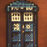 Perler Beads Tardis