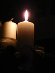 Advent Wreath 1st Light by DonQuichottka