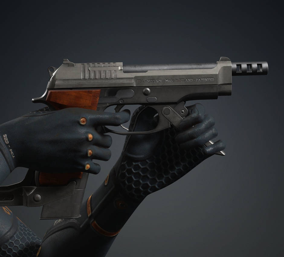93r Raffica - Beretta 93R - 3D Model by Cloudy-0w0 on DeviantArt