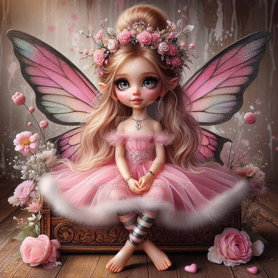 Pink Fafnir The Pink Fairy by RikaB71 on DeviantArt