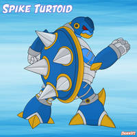 Spike Turtoid [Megaman X: Maverick's Fury]