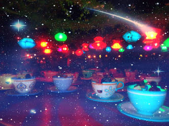 Tea Cups in Space