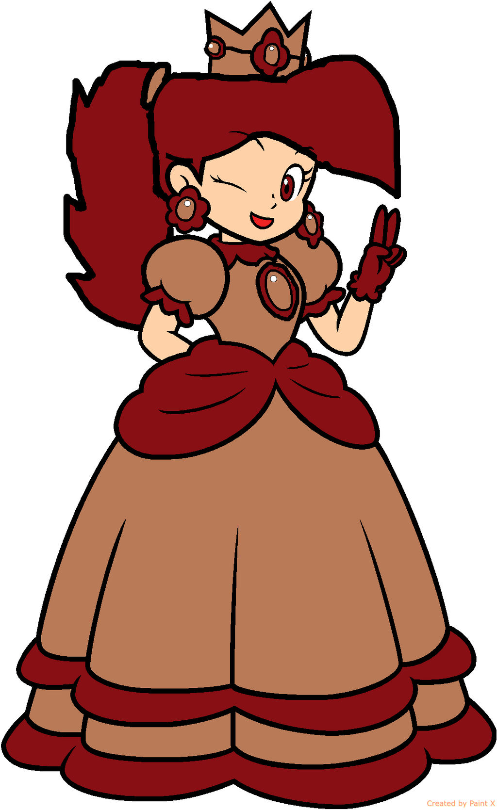 Mercy Choco Princess Chocolate Alternate aka Princess Choco by Pac-Mario64 on ...