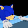 Sonic sleeping
