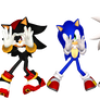 (MMD) Sonic,Shadow,and Silver Hand Hearts