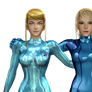 (MMD) Old and New Zero Suit Samus's