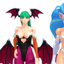 (MMD) Morrigan and Felicia