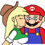 MarioJack Cheek Kiss