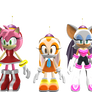 (MMD) Sonic Girls Mind Controlled