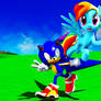 [MMD] Sonic and Rainbow Dash